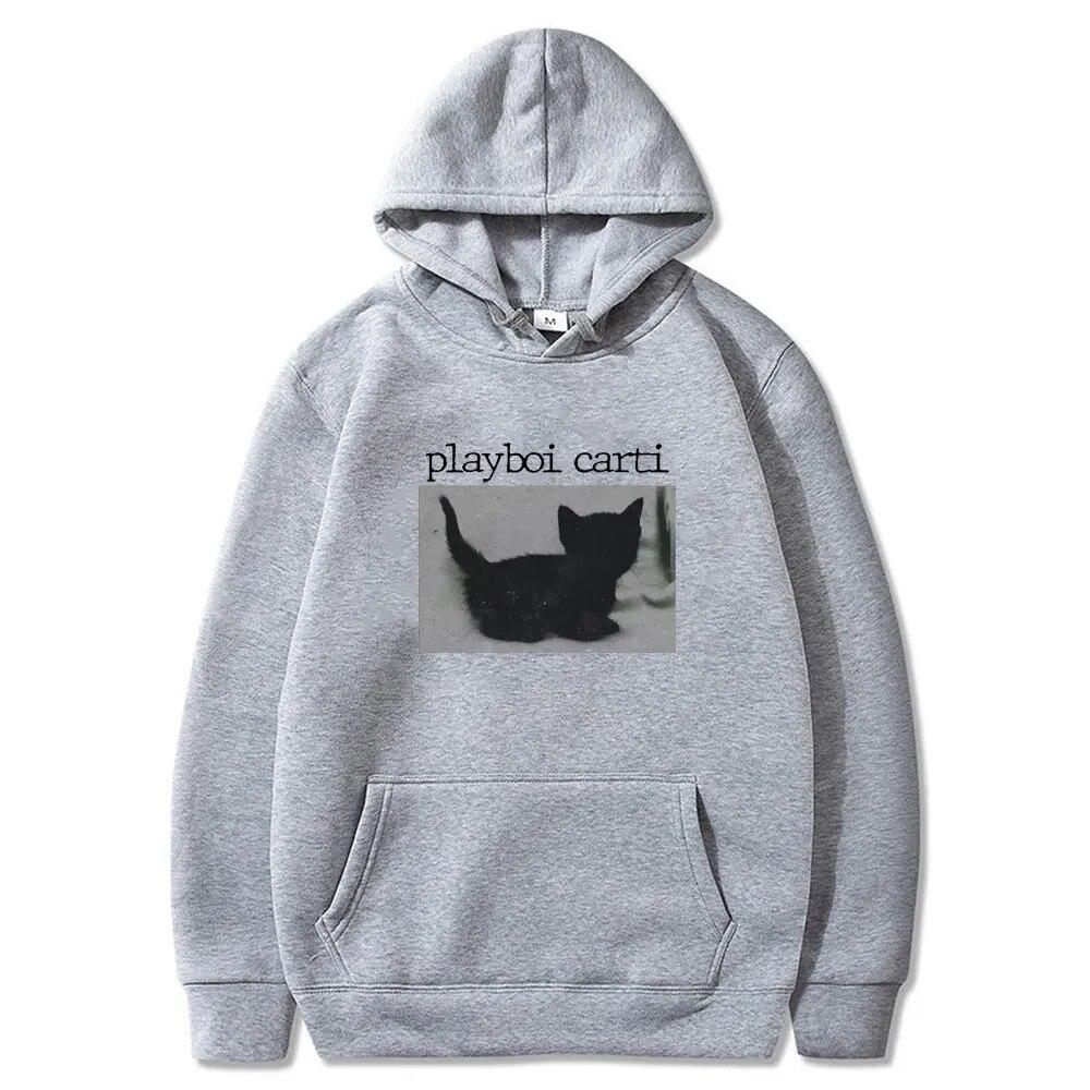 2026 Cartoon Playboi Carti Oversized Hip Hop Hoodie Cute Cat Print Hoodies Harajuku Sweatshirt Regular Mens Tops Men Streetwear 3XL сірий
2026 Cartoon Playboi Carti Oversized Hip Hop Hoodie Cute Cat Print Hoodies Harajuku Sweatshirt Regular Mens Tops Men Streetwear 3XL сірий