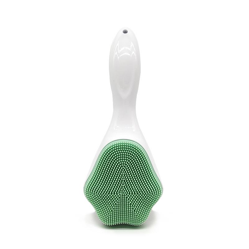 Silicone Cat Paw Face Wash Brush with Plastic Handle зелений
Silicone Cat Paw Face Wash Brush with Plastic Handle зелений