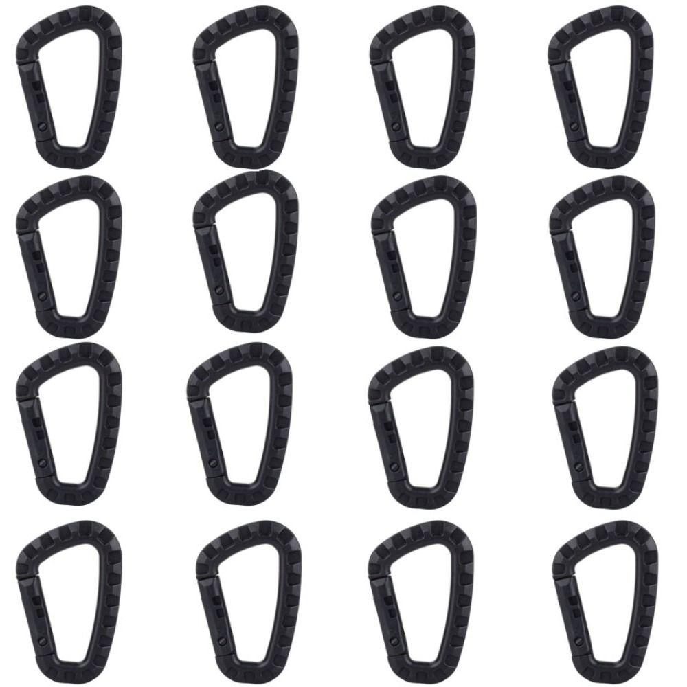 16 Pcs Heavy Duty D Shape Buckle Mini D Rings Duarble Carabiner Outdoor чорний
16 Pcs Heavy Duty D Shape Buckle Mini D Rings Duarble Carabiner Outdoor чорний