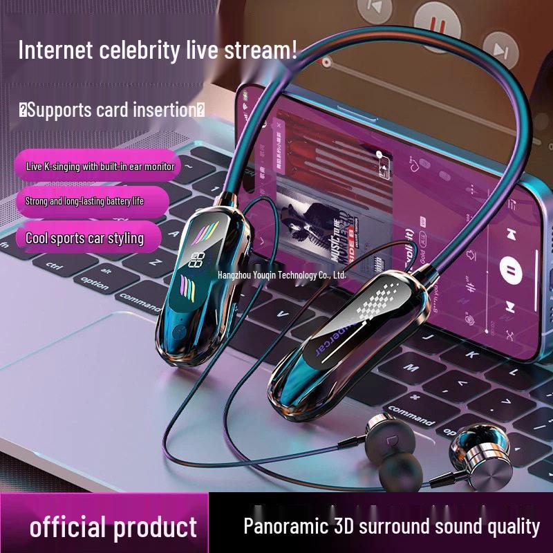 FD-6 Sports Bluetooth Headset: Neck-Hanging, Comfortable, Long Battery Life, Universal Fit. чорний
FD-6 Sports Bluetooth Headset: Neck-Hanging, Comfortable, Long Battery Life, Universal Fit. чорний