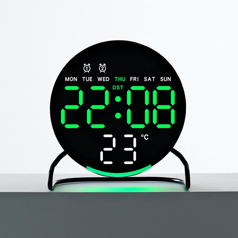 LED Alarm Clock for Desktop with Night Light and Countdown Timer Time and Date Display Loop Simple Touch Button Interface
LED Alarm Clock for Desktop with Night Light and Countdown Timer Time and Date Display Loop Simple Touch Button Interface