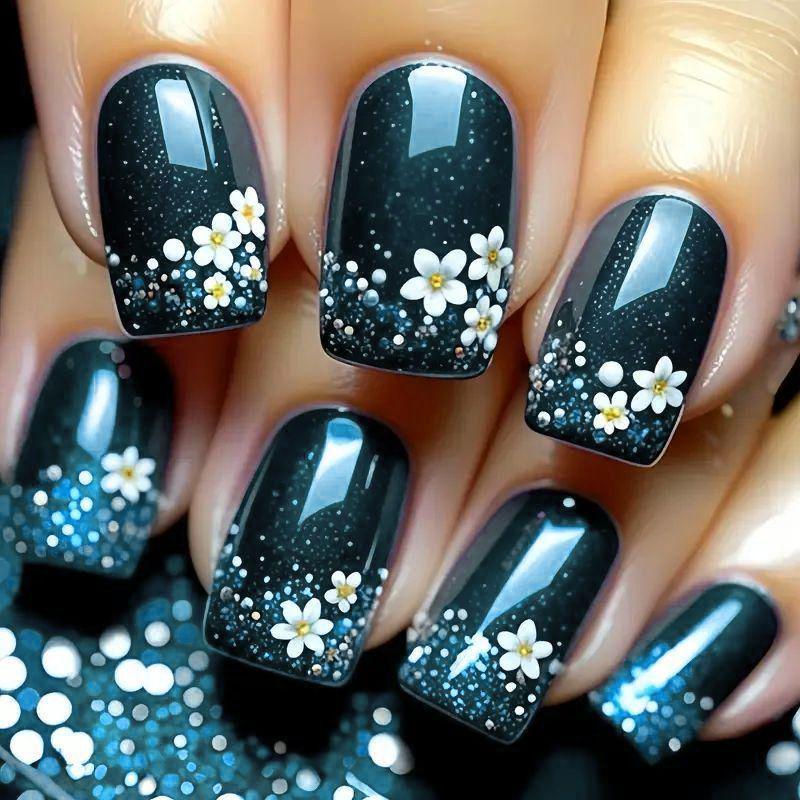 Small fresh hot-selling 24 pieces nail art fashion galaxy dream flower polka dot medium rectangular wearing nail Free jelly glue + rubbing strips
Small fresh hot-selling 24 pieces nail art fashion galaxy dream flower polka dot medium rectangular wearing nail Free jelly glue + rubbing strips