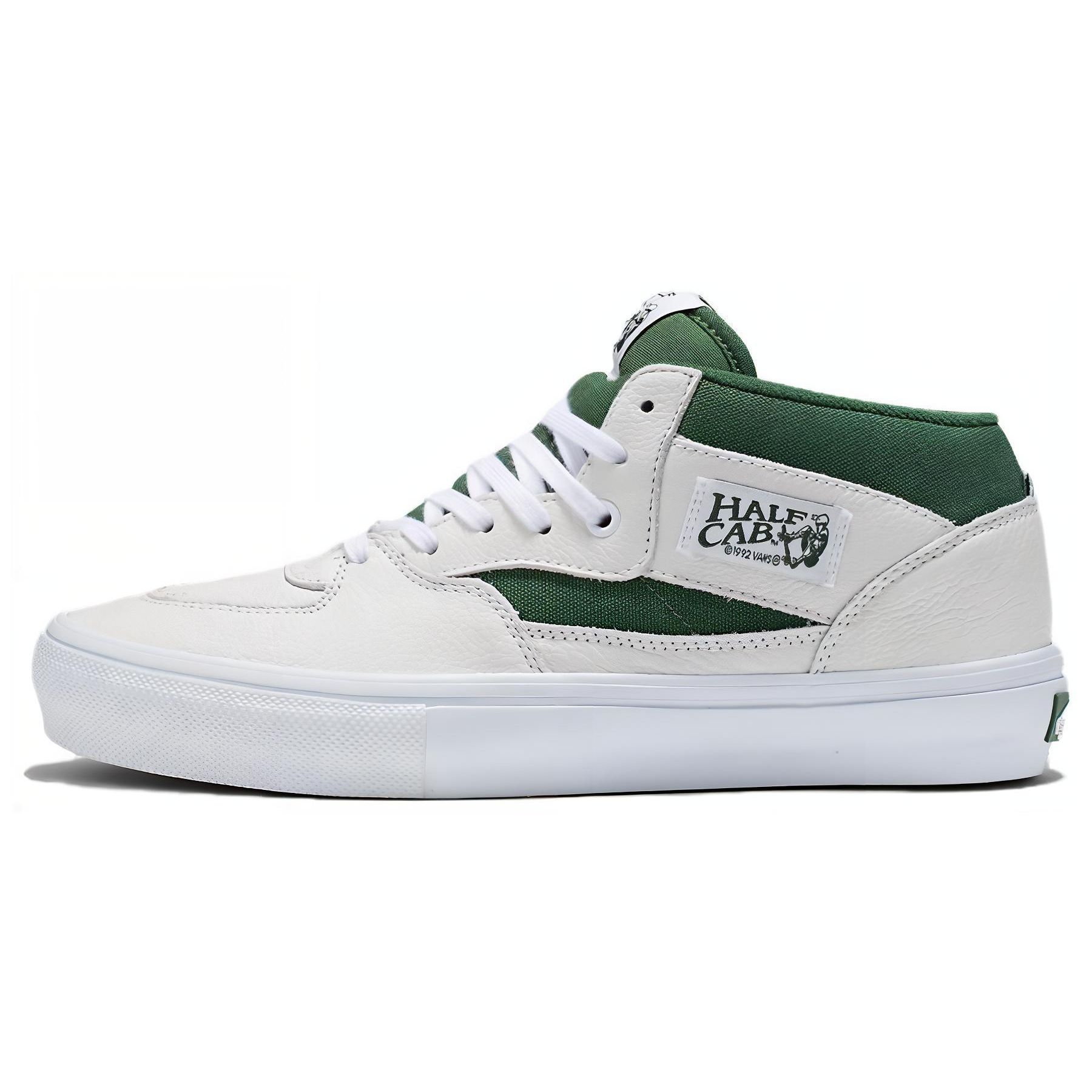 Vans Half Cab Skate Canvas Кожа Повседневные Средние Кроссовки для Скейта Унисекс Кроссовки Белый Зеленый VN0A5FCDWGR 38
Vans Half Cab Skate Canvas Кожа Повседневные Средние Кроссовки для Скейта Унисекс Кроссовки Белый Зеленый VN0A5FCDWGR 38