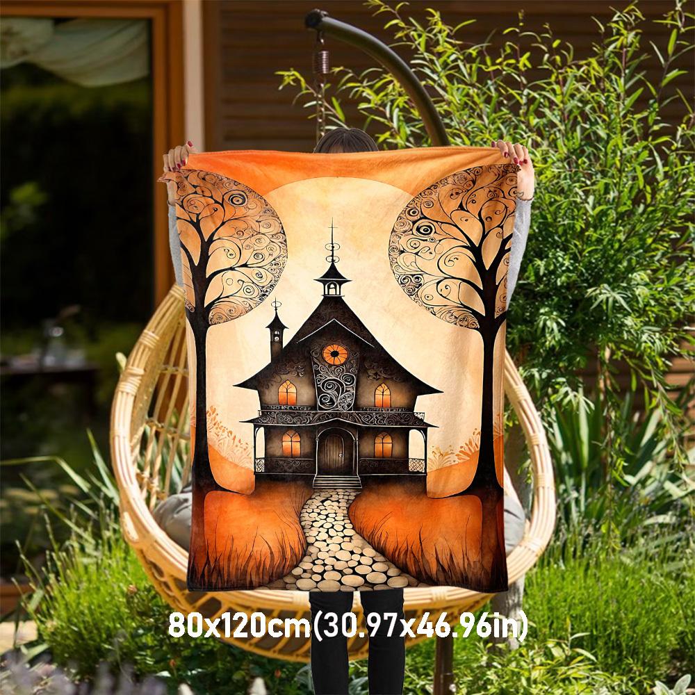 1pc haunted house autumn Outdoor Flannel Blanket Soft Warm All-Season Throw for Sofa Bed Car Camping Office, Cozy Gift Idea1256S 80x120cm(31x47inch)
1pc haunted house autumn Outdoor Flannel Blanket Soft Warm All-Season Throw for Sofa Bed Car Camping Office, Cozy Gift Idea1256S 80x120cm(31x47inch)