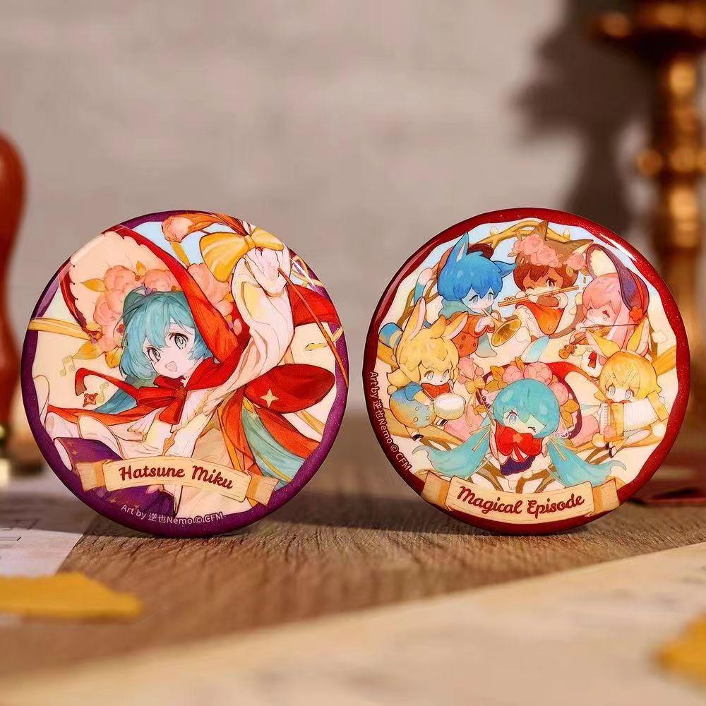 Официальные значки из жести BEMOE Hatsune Miku Future Music Gift Series и памятная цветная бумага
Официальные значки из жести BEMOE Hatsune Miku Future Music Gift Series и памятная цветная бумага