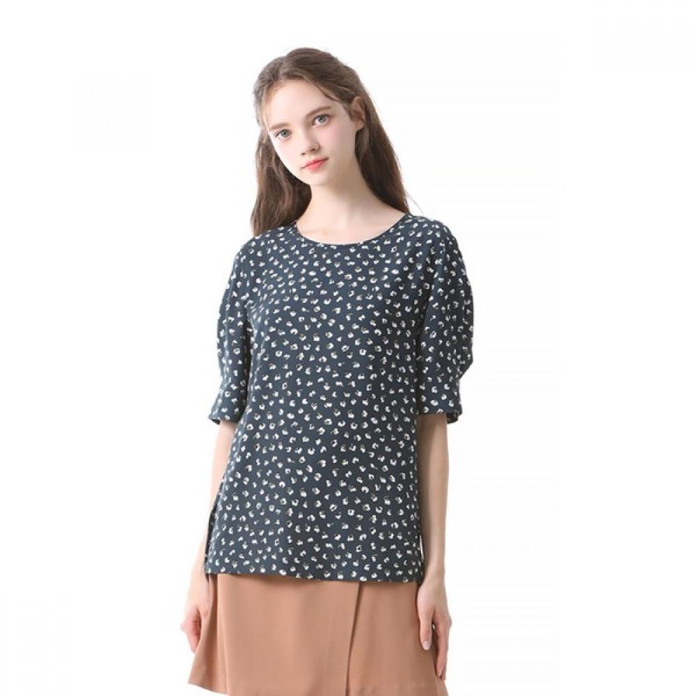 She S Miss, свободный крой, однотонная блузка с боковыми разрезами Print green (DE)/55
She S Miss, свободный крой, однотонная блузка с боковыми разрезами Print green (DE)/55