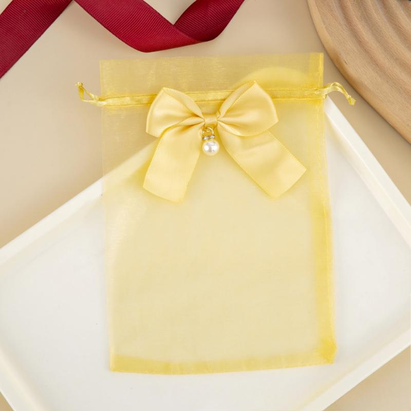 Bowknot Organza Mesh Drawstring Bags Wedding Candy Gifts Storage Bag Pouches Earring Jewelry Packaging Bag With Pearl Pendent 5pcs&10x12cm жёлтый
Bowknot Organza Mesh Drawstring Bags Wedding Candy Gifts Storage Bag Pouches Earring Jewelry Packaging Bag With Pearl Pendent 5pcs&10x12cm жёлтый