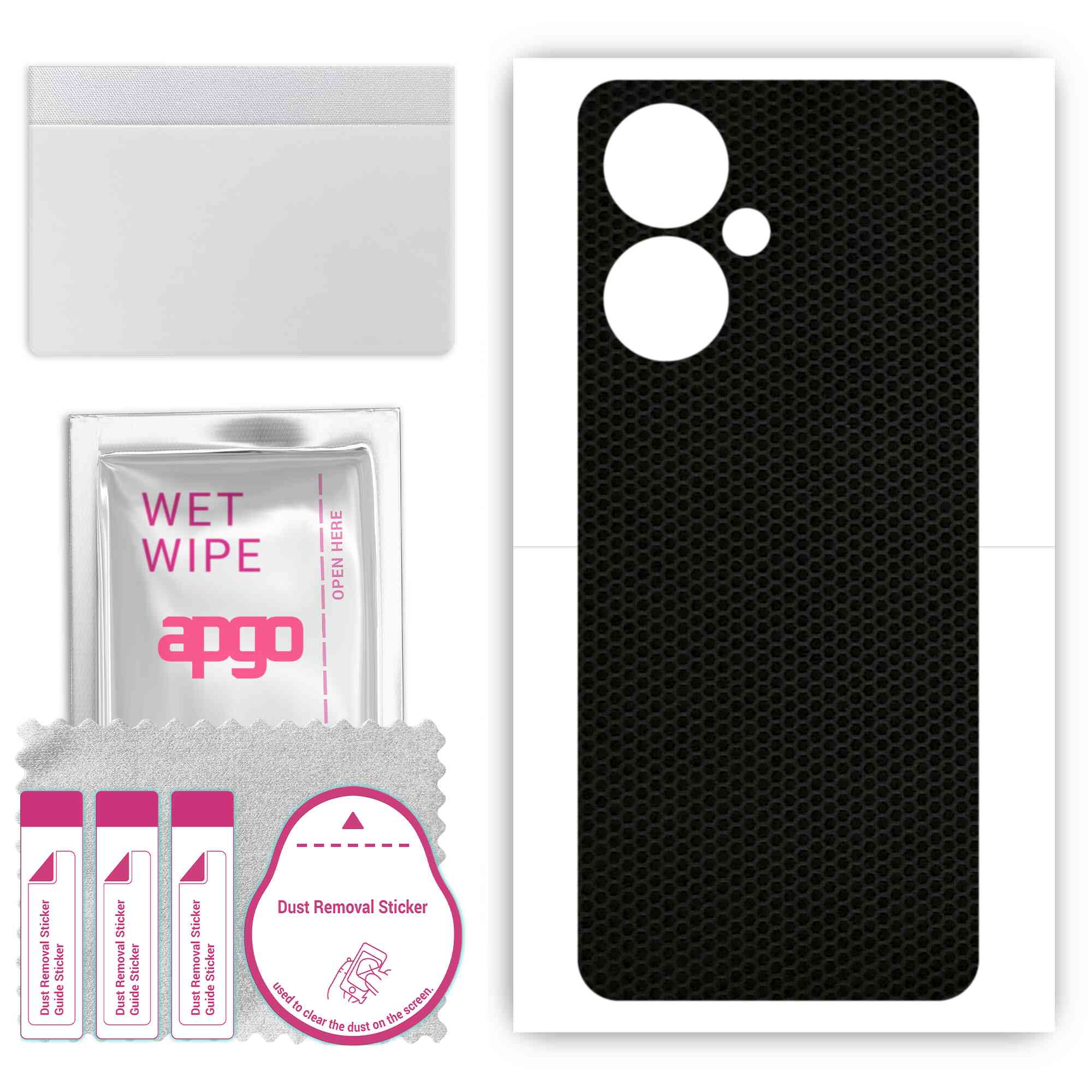 apgo Protective Skin Sticker for the back compatible with Oppo K11X, Wrap Film, Foil, Vinyl - Pattern Matrix
apgo Protective Skin Sticker for the back compatible with Oppo K11X, Wrap Film, Foil, Vinyl - Pattern Matrix