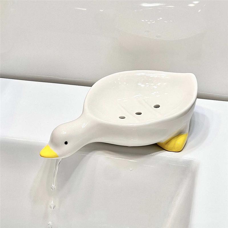 Good-2Piece Soap Dish With Drain White Cute Animal Soap Dish Self Draining Soap Holder For Shower Bathroom білий
Good-2Piece Soap Dish With Drain White Cute Animal Soap Dish Self Draining Soap Holder For Shower Bathroom білий