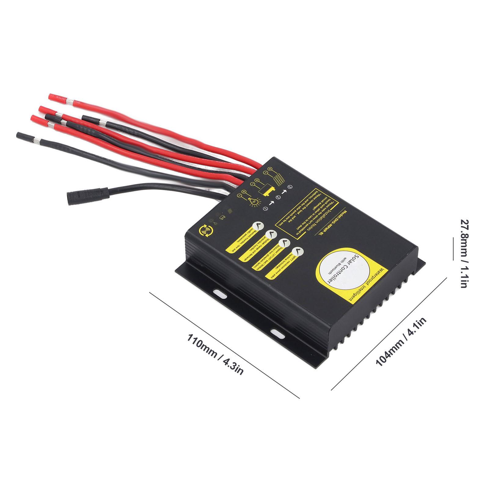 Solar Panel Regulator Infrared Lithium Battery Controller Waterproof Solar Regulator Compact Aluminium Solar Controller чёрный
Solar Panel Regulator Infrared Lithium Battery Controller Waterproof Solar Regulator Compact Aluminium Solar Controller чёрный