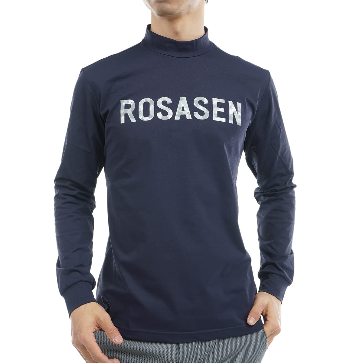 Rossen Men s High Neck Golf Shirt, 044-28211
Rossen Men s High Neck Golf Shirt, 044-28211