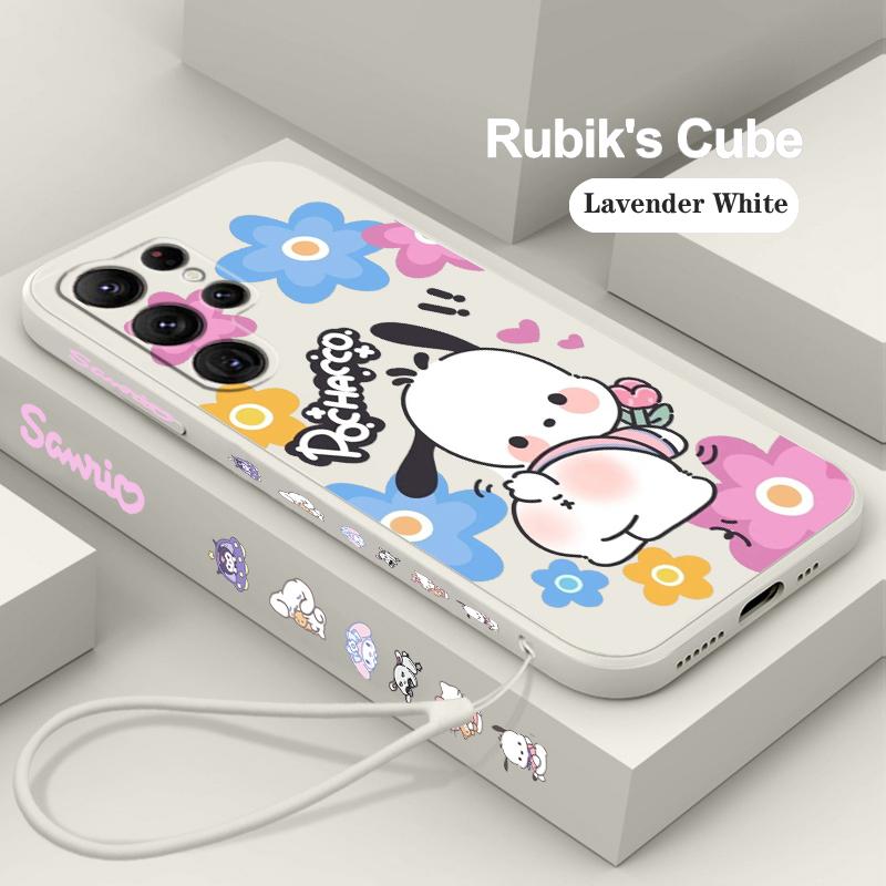 Cute Pachacco Sanrio Comic Liquid Left Rope For Samsung Galaxy S23 S22 S21 S20 FE S10 Ultra Plus Lite 5G Cover Phone Case
Cute Pachacco Sanrio Comic Liquid Left Rope For Samsung Galaxy S23 S22 S21 S20 FE S10 Ultra Plus Lite 5G Cover Phone Case
