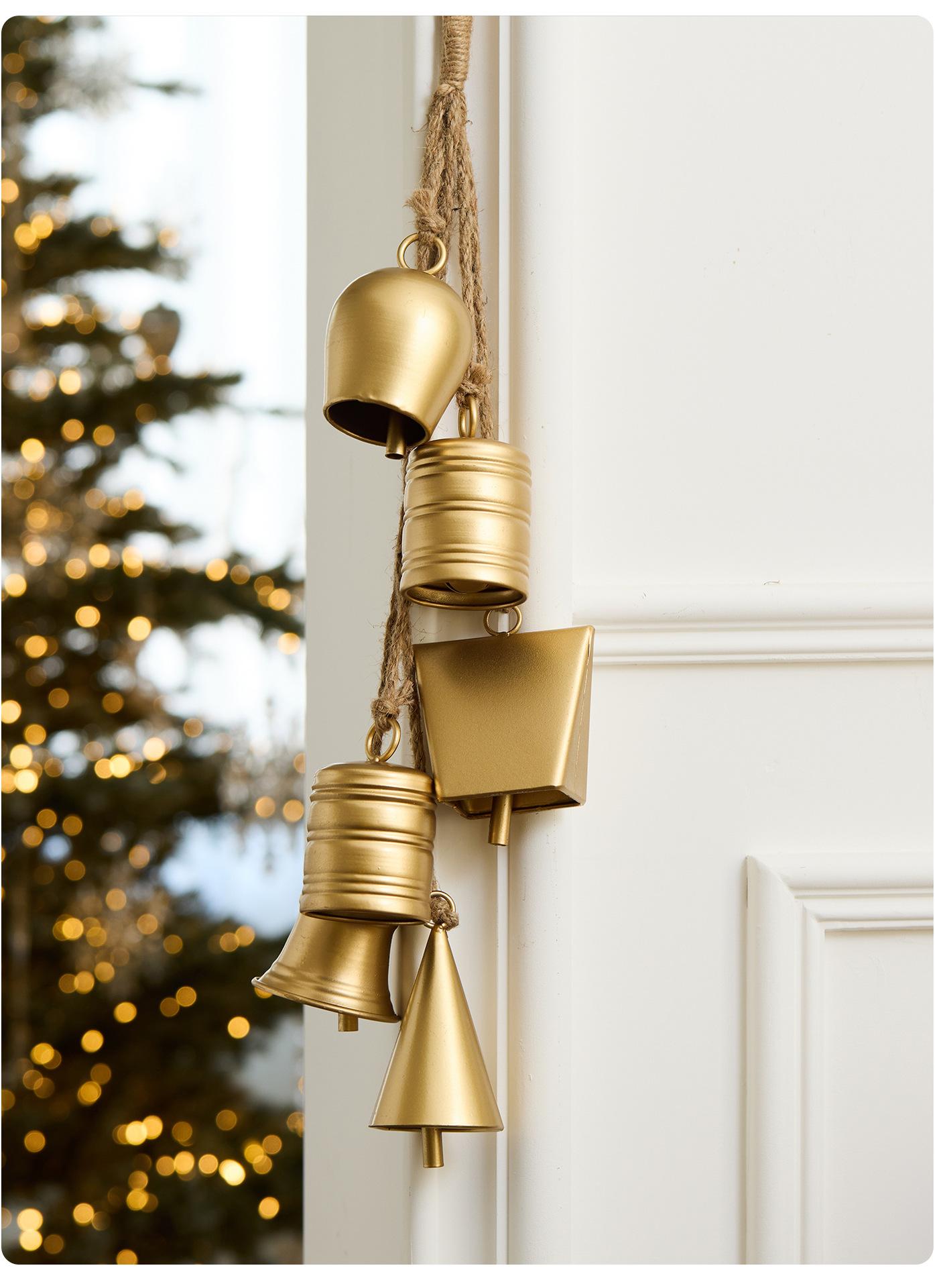 Christmas Metal Cow Bells Handing Decoration Vintage Rustic Brass Bells for Door Garland Christmas Tree Wall Pendants золотий
Christmas Metal Cow Bells Handing Decoration Vintage Rustic Brass Bells for Door Garland Christmas Tree Wall Pendants золотий