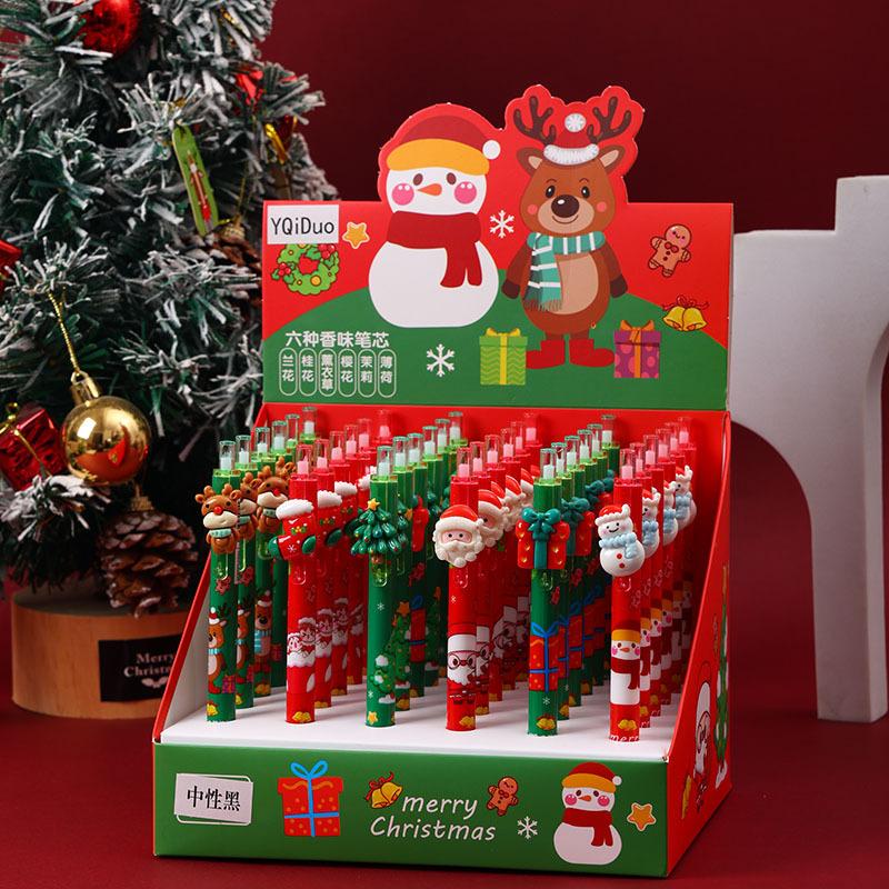 36pcs Snowman Reindeer Patch Scalable Pens for Christmas, Assorted Styles, Durable Black Refills Smooth Writing, Creative Choice for Festival Gift Random style
36pcs Snowman Reindeer Patch Scalable Pens for Christmas, Assorted Styles, Durable Black Refills Smooth Writing, Creative Choice for Festival Gift Random style
