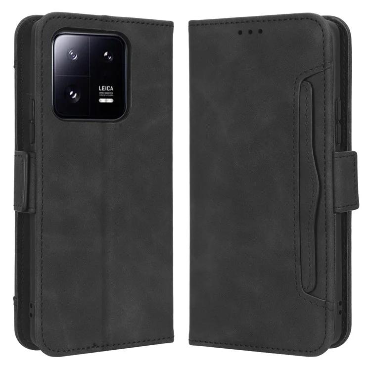 PU Leather Phone Case For Xiaomi 13 Pro 5G, Multiple Card Slots Magnetic Anti-scratch Protective Flip Phone Cover Wallet Stand
PU Leather Phone Case For Xiaomi 13 Pro 5G, Multiple Card Slots Magnetic Anti-scratch Protective Flip Phone Cover Wallet Stand