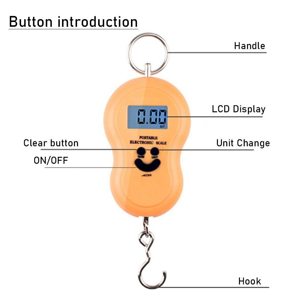 Display Suitcase Multifunction Scales Travel Digital Hanging Scales Luggage Scale Electronic Scale помаранчевий
Display Suitcase Multifunction Scales Travel Digital Hanging Scales Luggage Scale Electronic Scale помаранчевий