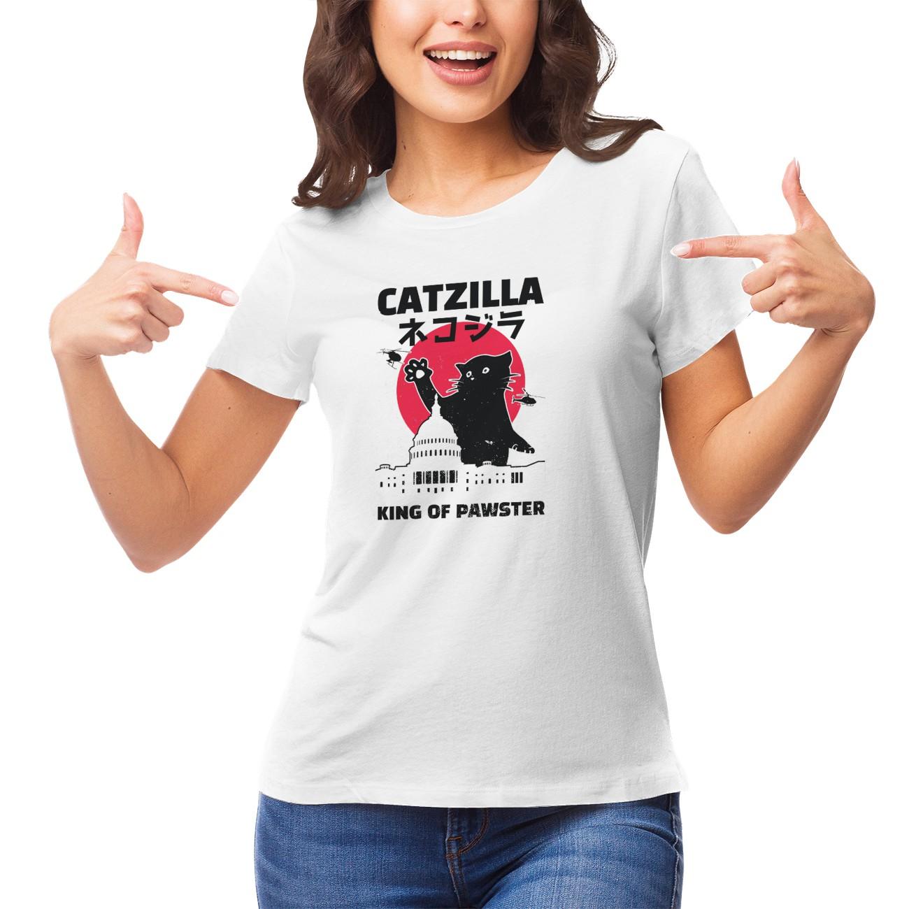 FEREDA, женские и мужские футболки унисекс Catzilla Design, футболки с круглым вырезом с короткими рукавами, мужские футболки, женские футболки S белый
FEREDA, женские и мужские футболки унисекс Catzilla Design, футболки с круглым вырезом с короткими рукавами, мужские футболки, женские футболки S белый
