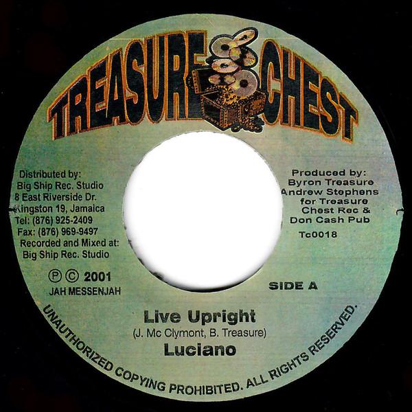 7inch Record LUCIANO Live Upright TC0018 Treasure Chest 2001 Jamaica Reggae Ska Dub Used
7inch Record LUCIANO Live Upright TC0018 Treasure Chest 2001 Jamaica Reggae Ska Dub Used