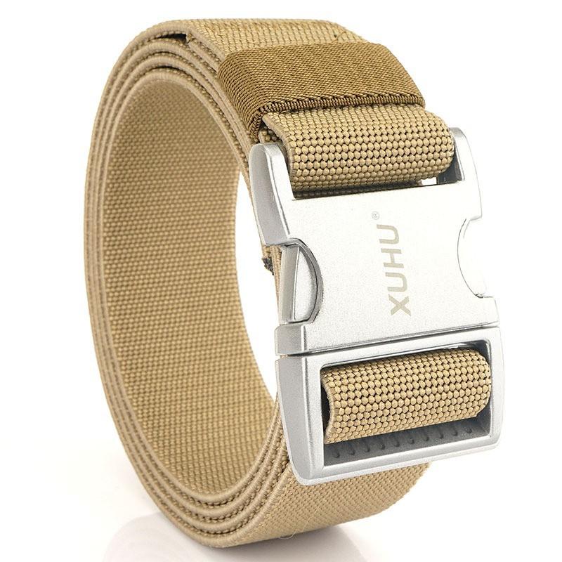 Aluminum Alloy Buckle Nylon Elastic Knitted Belt Men s Outdoor Commuting Training 125cm
Aluminum Alloy Buckle Nylon Elastic Knitted Belt Men s Outdoor Commuting Training 125cm
