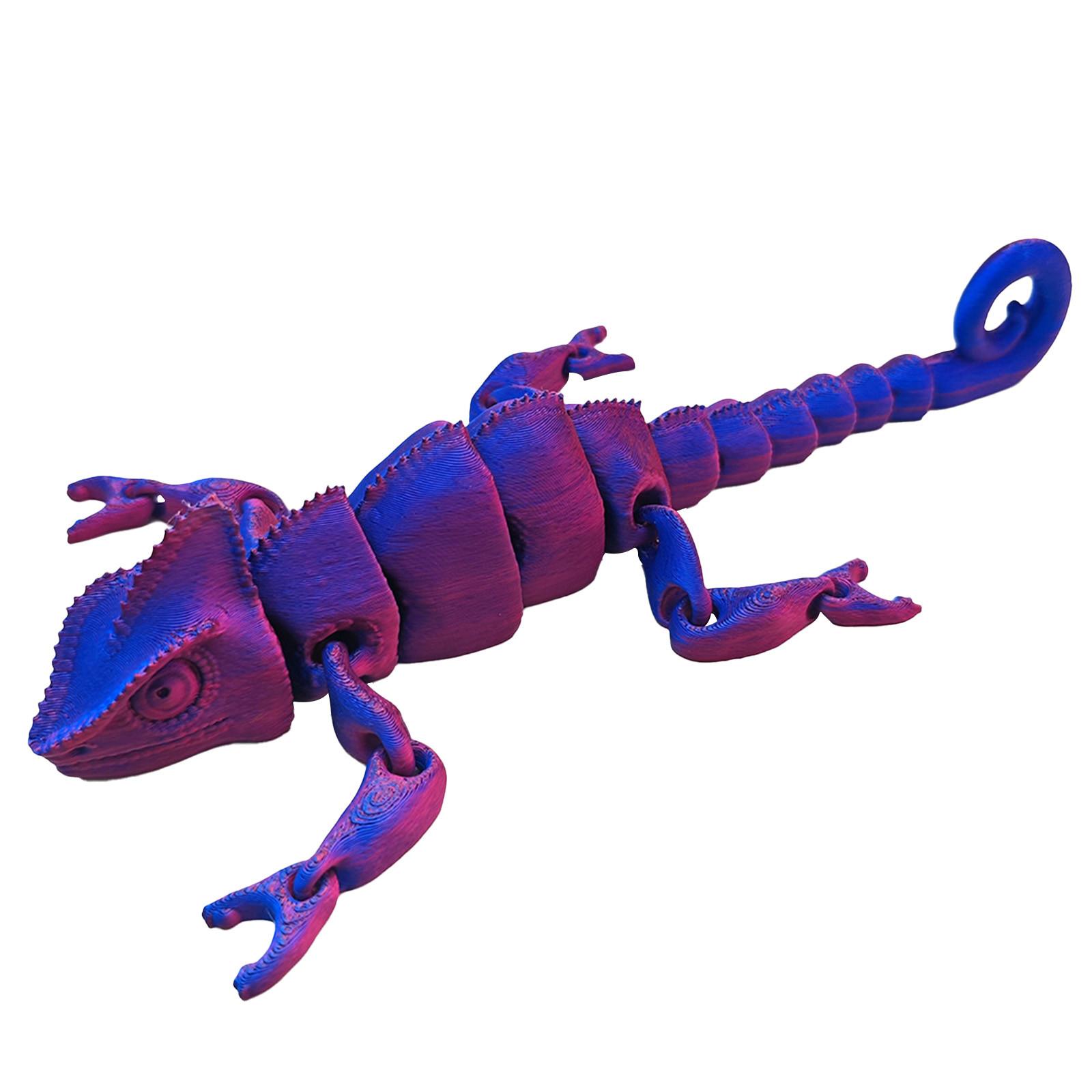 3D Printed Articulated Lizard Model Flexible Joints Educational Toy Puzzle Desktop Decoration Collectible Figure
3D Printed Articulated Lizard Model Flexible Joints Educational Toy Puzzle Desktop Decoration Collectible Figure