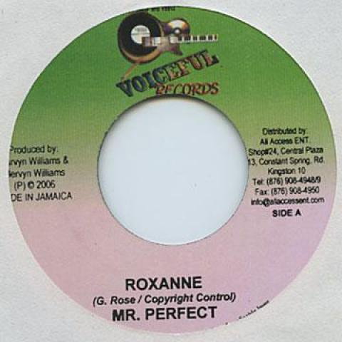 7inch Record PERFECT / CANDYMAN - Roxanne / Fight For Your Right Voiceful 2006 Jamaica Reggae, Ska & Dub
7inch Record PERFECT / CANDYMAN - Roxanne / Fight For Your Right Voiceful 2006 Jamaica Reggae, Ska & Dub