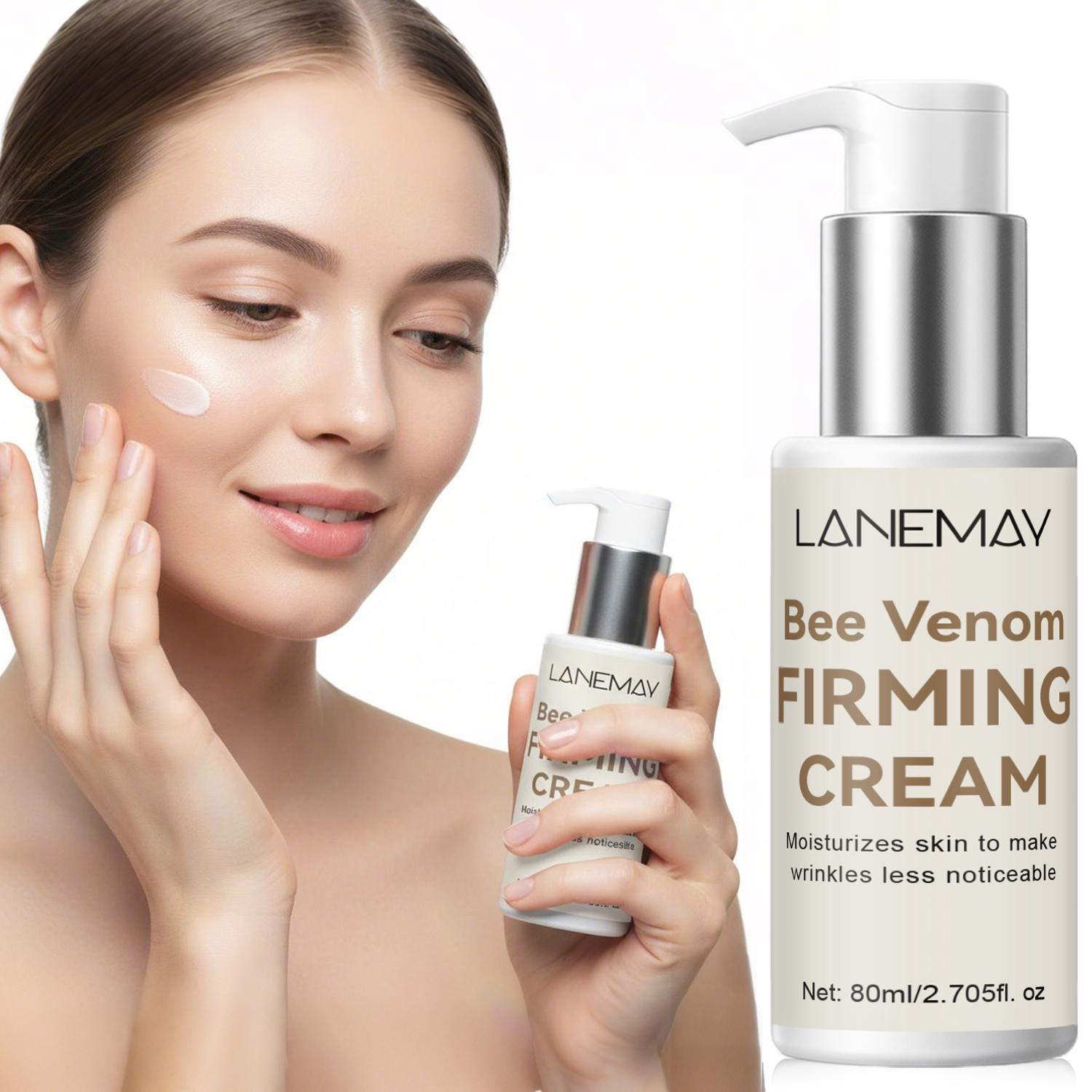 Bee Venom Firming Cream-Lightweight Moisturizing, Improves Skin Texture-Easy To Apply, Glide Smoothly-80ml
Bee Venom Firming Cream-Lightweight Moisturizing, Improves Skin Texture-Easy To Apply, Glide Smoothly-80ml