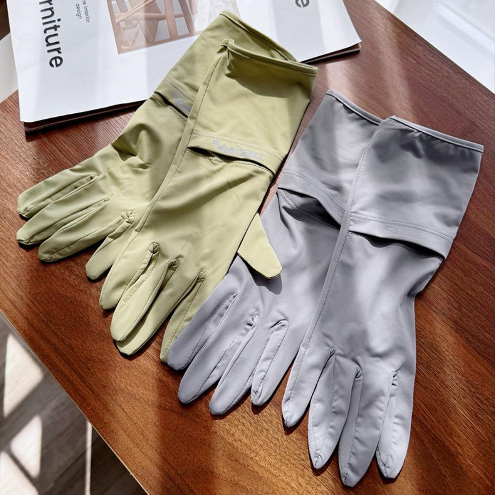 Ice Silk Sun Protection Riding Gloves Anti-UV Summer Driving Mittens Women Sunscreen Gloves Girl бежевий
Ice Silk Sun Protection Riding Gloves Anti-UV Summer Driving Mittens Women Sunscreen Gloves Girl бежевий