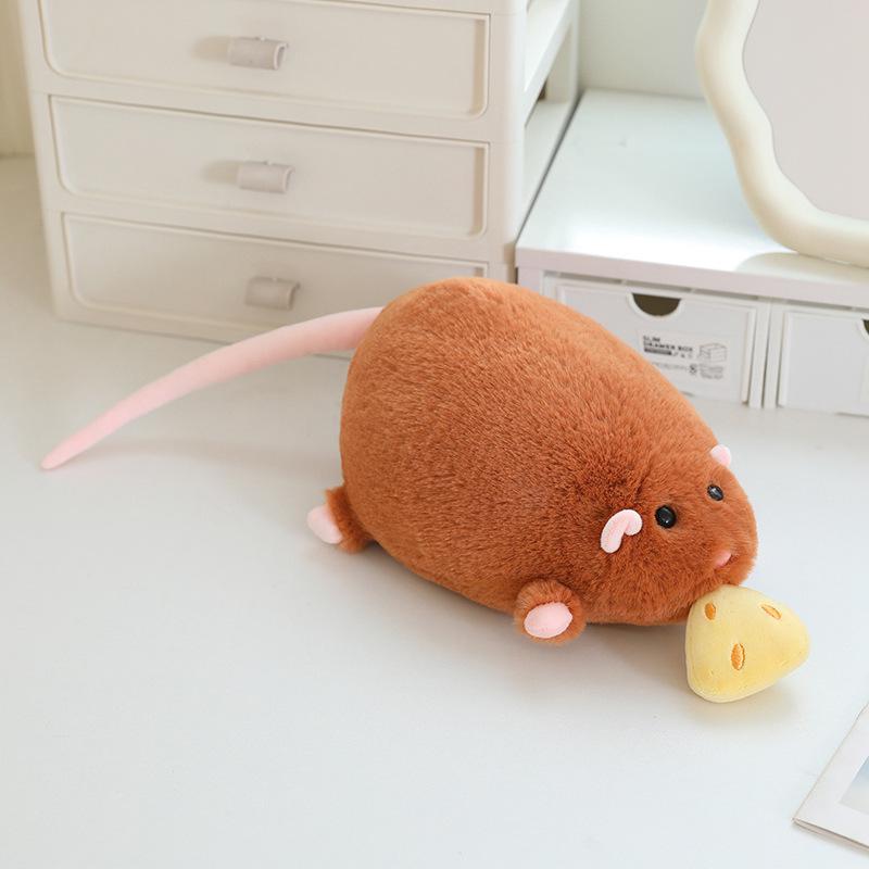 Pull-String Cheese Mouse Doll - Creative Prank Toy for April Fools Day Display 40cm коричневий
Pull-String Cheese Mouse Doll - Creative Prank Toy for April Fools Day Display 40cm коричневий