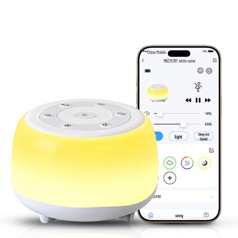 White Noise Bluetooth Speaker with Lullabies and Sleep Monitor
White Noise Bluetooth Speaker with Lullabies and Sleep Monitor