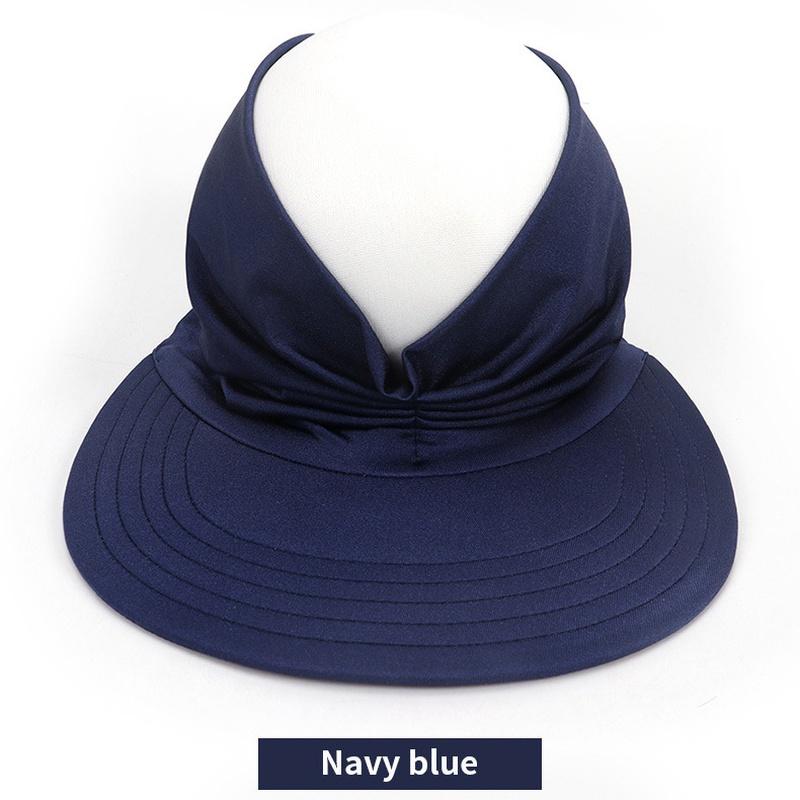 1Pc New Style Hat for Women Sun Visor Hats Female Anti-ultraviolet Empty Hat UV Protection Hot Summer Outdoor Beach Caps темно-синього кольору
1Pc New Style Hat for Women Sun Visor Hats Female Anti-ultraviolet Empty Hat UV Protection Hot Summer Outdoor Beach Caps темно-синього кольору