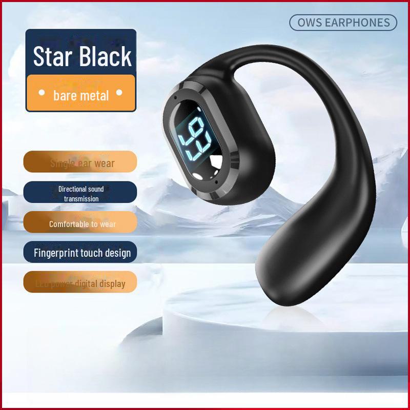 Беспроводная Bluetooth-гарнитура с креплением на ухо: Не вставляются в ухо, длительное время работы от аккумулятора, унисекс, идеально подходят для спорта и игр KC191 digital display + bare metal чёрный
Беспроводная Bluetooth-гарнитура с креплением на ухо: Не вставляются в ухо, длительное время работы от аккумулятора, унисекс, идеально подходят для спорта и игр KC191 digital display + bare metal чёрный