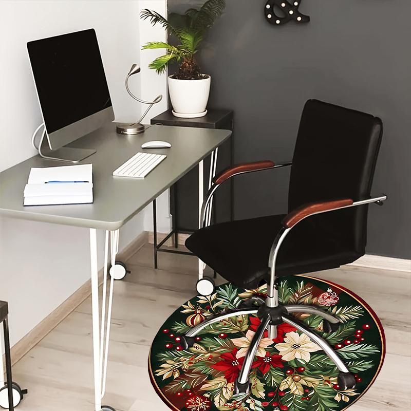 1pc Carpet Chair Mats Christmas Floral Arrangement Perfect for Decorating Chairs, Polyester Carpet, for Living Room.YDT653 80cm by 80cm
1pc Carpet Chair Mats Christmas Floral Arrangement Perfect for Decorating Chairs, Polyester Carpet, for Living Room.YDT653 80cm by 80cm