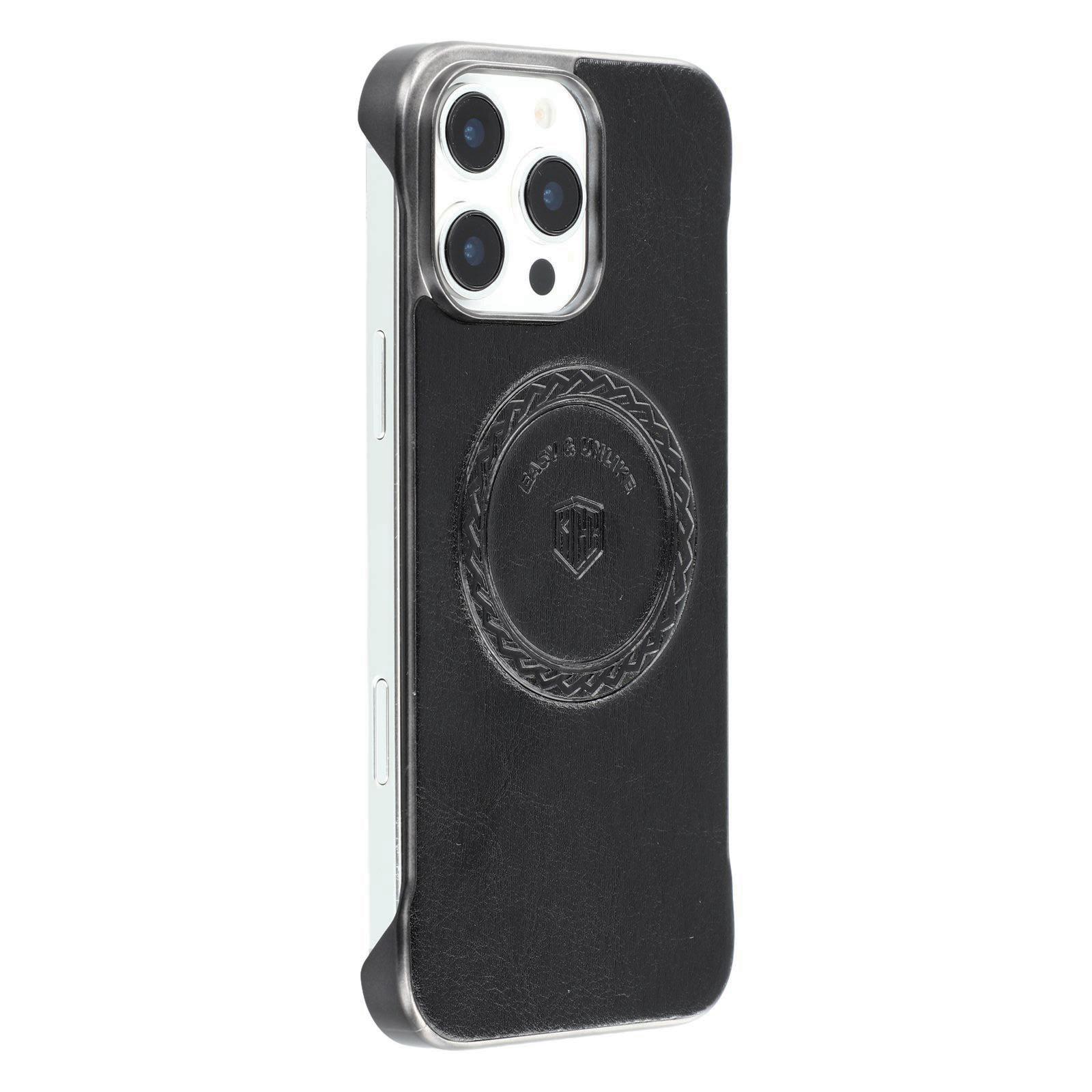 KIGC For iPhone 16 Pro Magnetic Case Electroplating PC+PU Phone Back Cover Black
KIGC For iPhone 16 Pro Magnetic Case Electroplating PC+PU Phone Back Cover Black