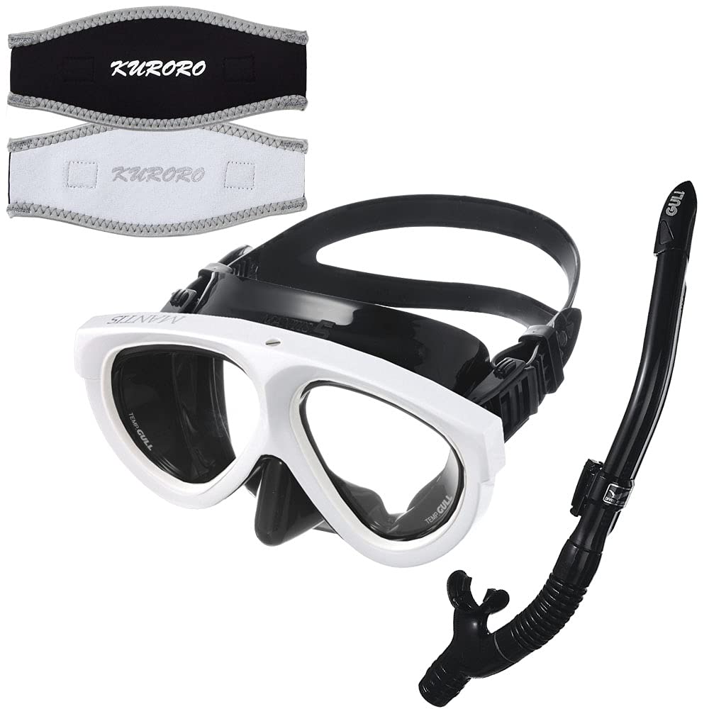 GULL Mask Mantis 5 Black Silicone White x Snorkel Canal Dry SP Silicone Black x KURORO Mask Strap Cover x (Черное серебро)
GULL Mask Mantis 5 Black Silicone White x Snorkel Canal Dry SP Silicone Black x KURORO Mask Strap Cover x (Черное серебро)