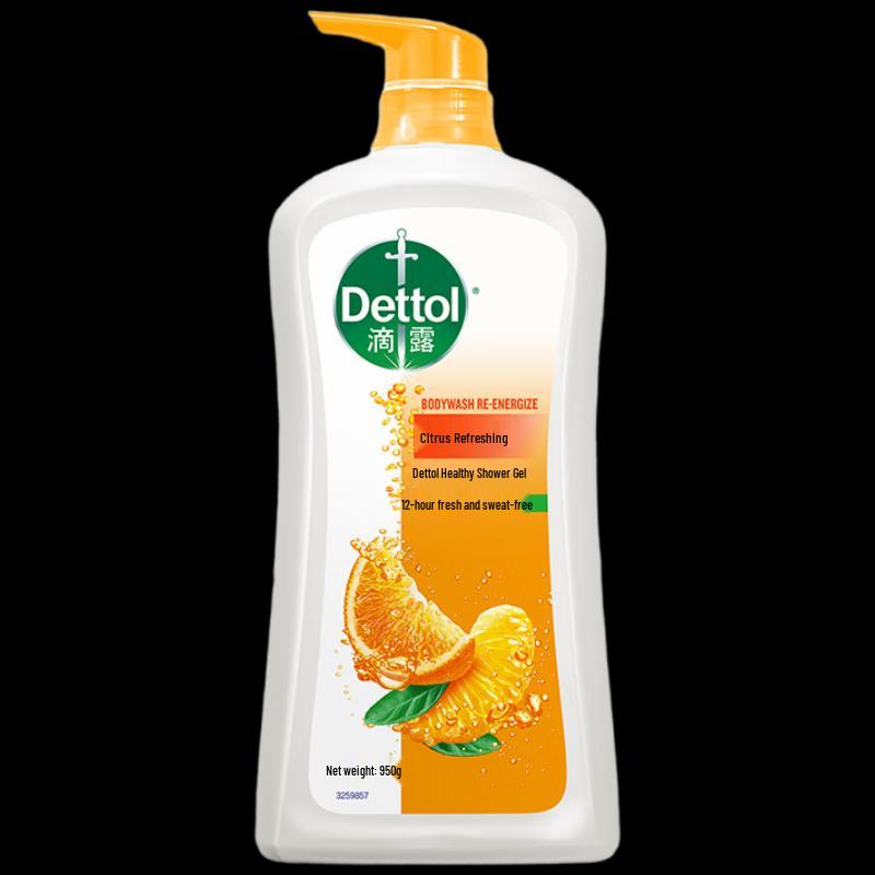 Dettol Natural Fresh Citrus Shower Gel
Dettol Natural Fresh Citrus Shower Gel