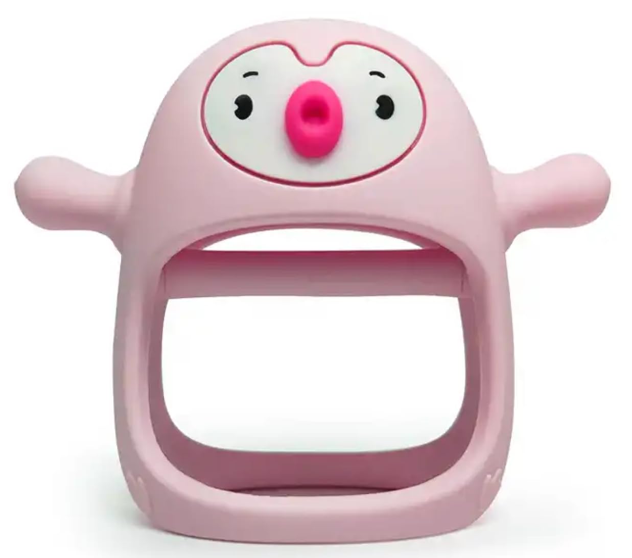 Cute penguin teething mitt for babies, easy to hold, non-slip design, silicone baby teething toy, soothes teething pain, penguin-shaped nipple for
Cute penguin teething mitt for babies, easy to hold, non-slip design, silicone baby teething toy, soothes teething pain, penguin-shaped nipple for