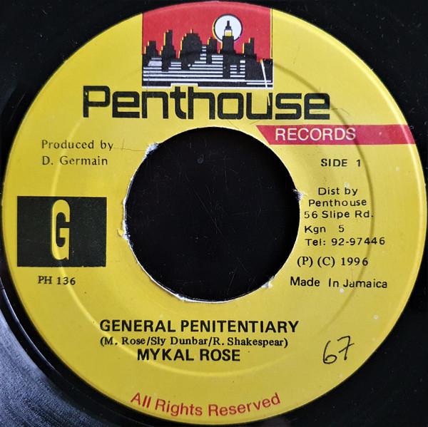 7inch Record MICHAEL ROSE - General Penitentiary PH136 Penthouse Recor 1996 Jamaica Reggae, Ska & Dub Used
7inch Record MICHAEL ROSE - General Penitentiary PH136 Penthouse Recor 1996 Jamaica Reggae, Ska & Dub Used
