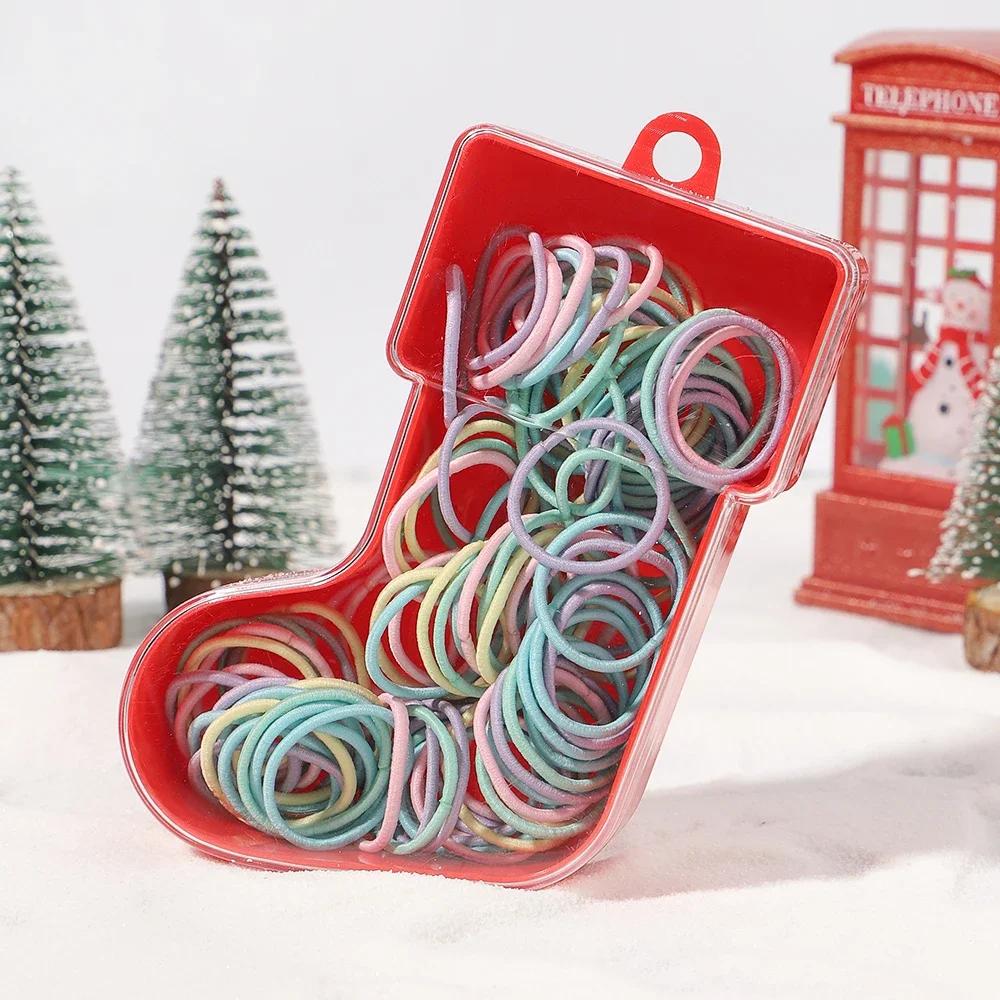 100 шт. Рождественская подарочная коробка Разноцветная резинка для волос Хвост Резинка Набор аксессуаров для волос Маленькие девочки 2,5 см Детское кольцо для волос
100 шт. Рождественская подарочная коробка Разноцветная резинка для волос Хвост Резинка Набор аксессуаров для волос Маленькие девочки 2,5 см Детское кольцо для волос