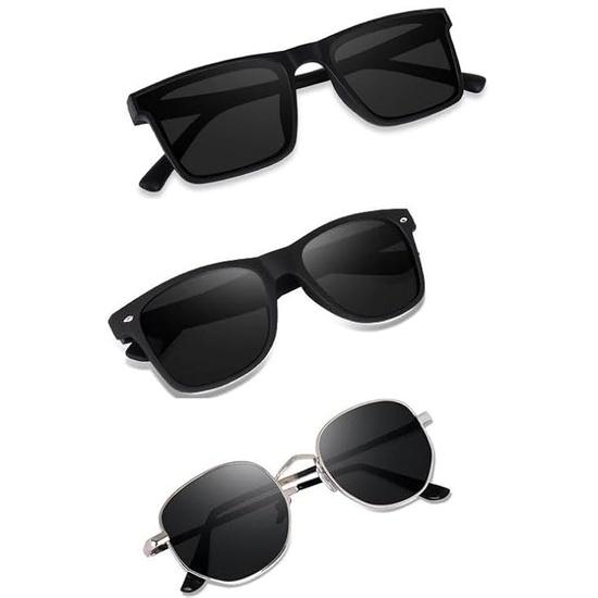 Sheomy Unisex Combo предлагает набор из 3 очков, солнцезащитные очки Square, прямоугольные, ретро, винтажные, узкие, женские::Мужчины, 3IN1-0070
Sheomy Unisex Combo предлагает набор из 3 очков, солнцезащитные очки Square, прямоугольные, ретро, винтажные, узкие, женские::Мужчины, 3IN1-0070