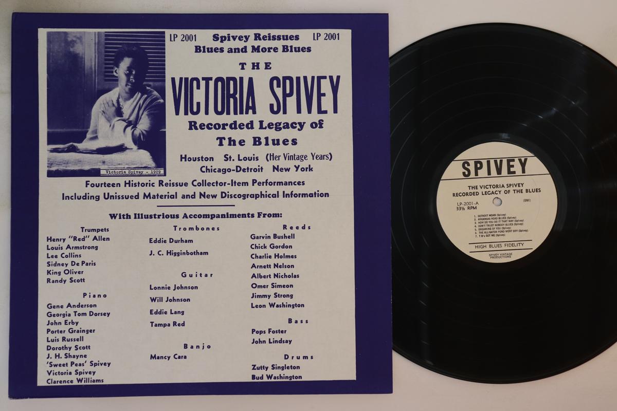 LP Record VICTORIA SPIVEY Victoria Spivey Recorded Legacy Of LP2001 SPIVEY US Blues Used
LP Record VICTORIA SPIVEY Victoria Spivey Recorded Legacy Of LP2001 SPIVEY US Blues Used