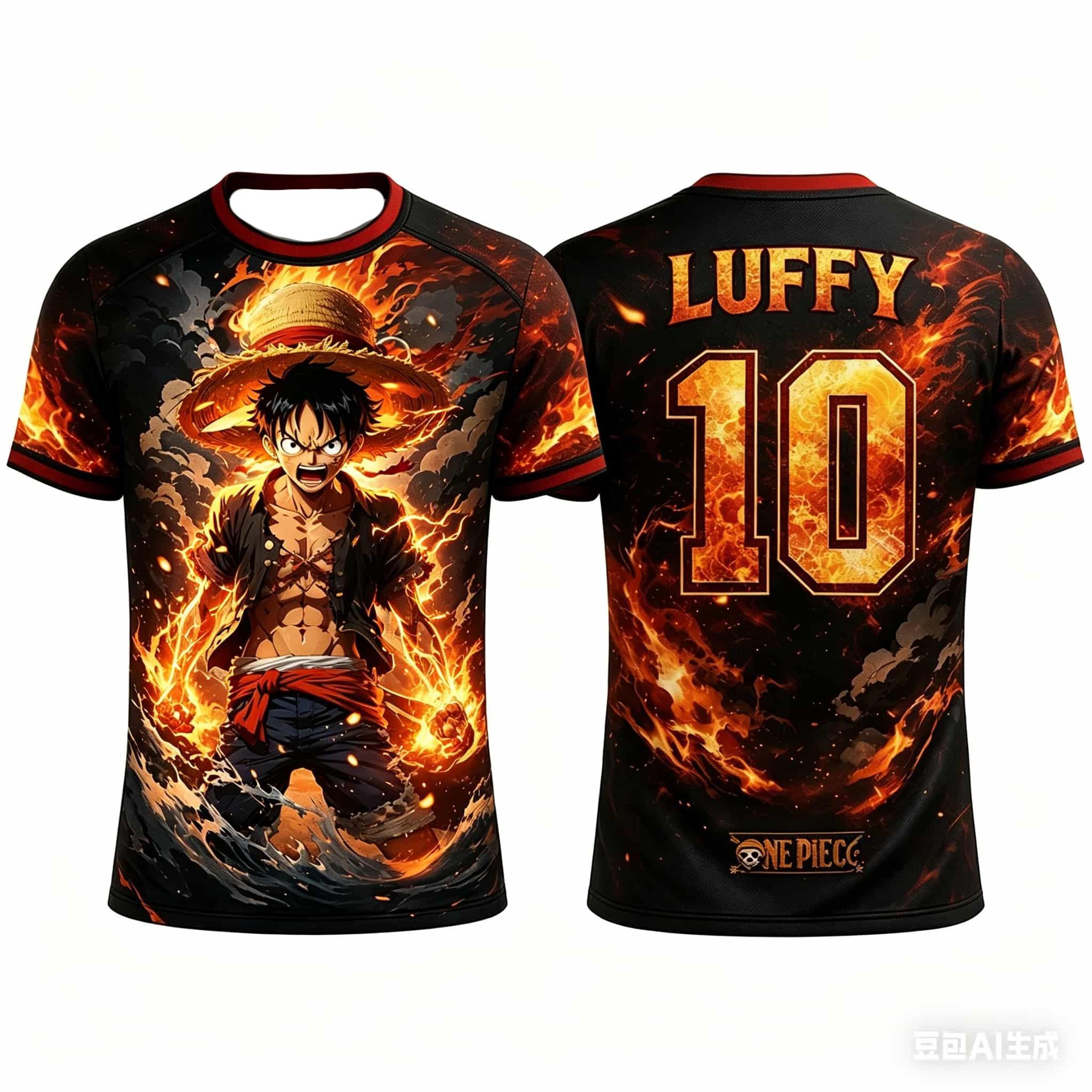 Summer One Piece Luffy Special Edition Football Jersey Kids T-shirt for Family Matching, Quick-Drying Sports Shirt for Football Players 100
Summer One Piece Luffy Special Edition Football Jersey Kids T-shirt for Family Matching, Quick-Drying Sports Shirt for Football Players 100
