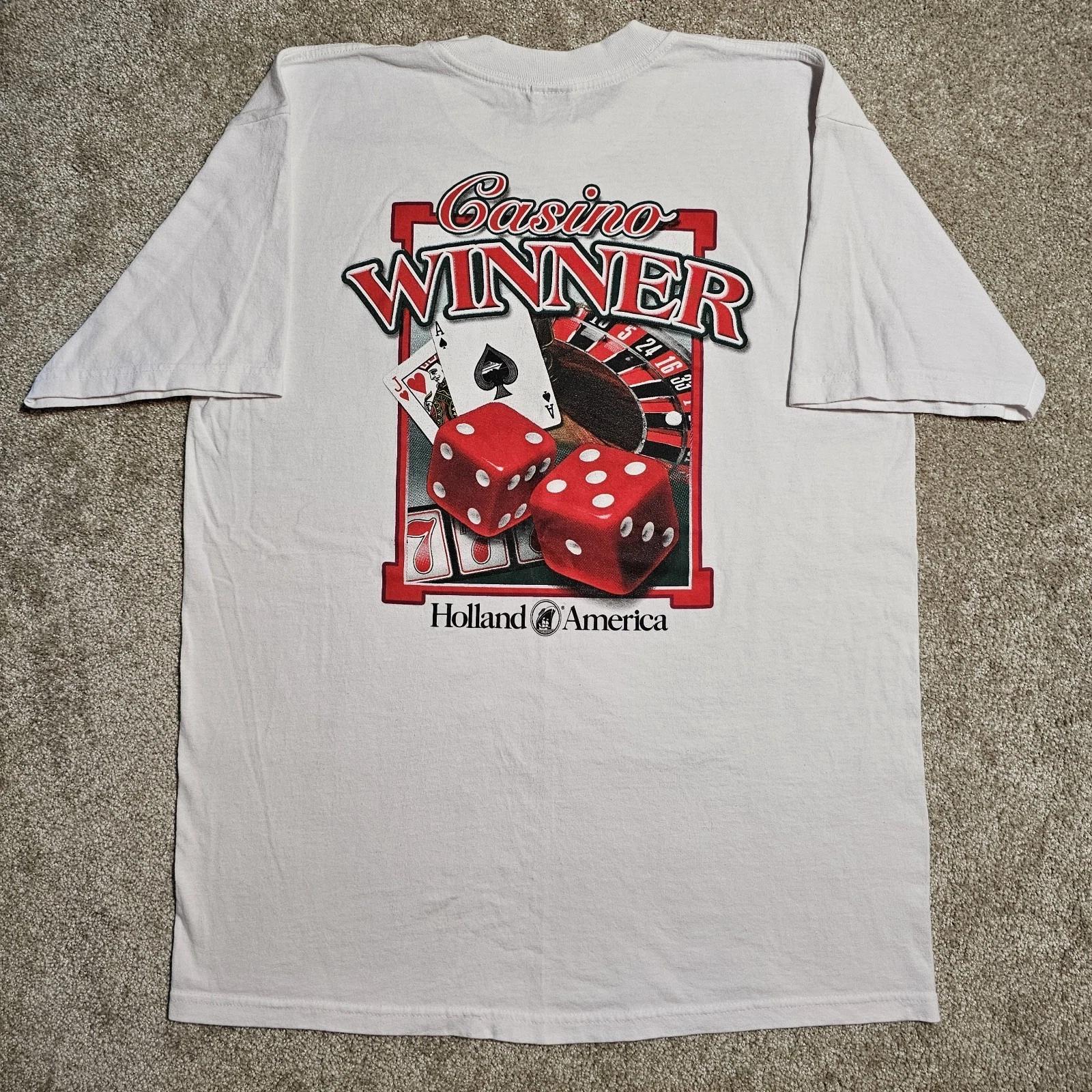 Vintage Y2k Players Club Casino Winner T-shirt Mens L Sleeze Grunge Dice Poker 2XL
Vintage Y2k Players Club Casino Winner T-shirt Mens L Sleeze Grunge Dice Poker 2XL