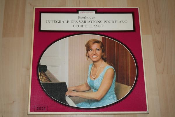 LP Record LUDWIG VAN BEETHOVEN - CÉCILE OUSSE - Integrale Des Variations Pour Piano 743941 Decca 1976 France Classical Used
LP Record LUDWIG VAN BEETHOVEN - CÉCILE OUSSE - Integrale Des Variations Pour Piano 743941 Decca 1976 France Classical Used