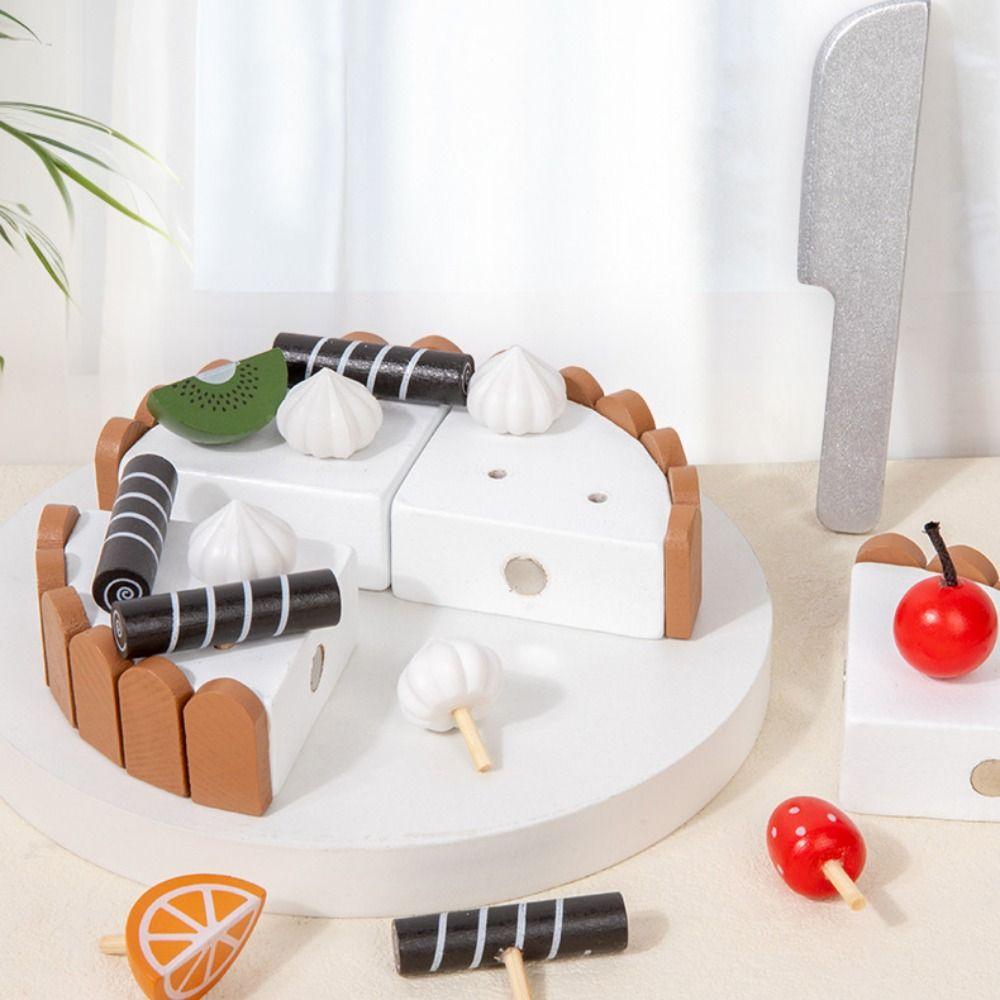 Magnetic Birthday Cake Pretend Toy Interactive Mousse Cake Cutting Game Party Favor Gift 1set
Magnetic Birthday Cake Pretend Toy Interactive Mousse Cake Cutting Game Party Favor Gift 1set