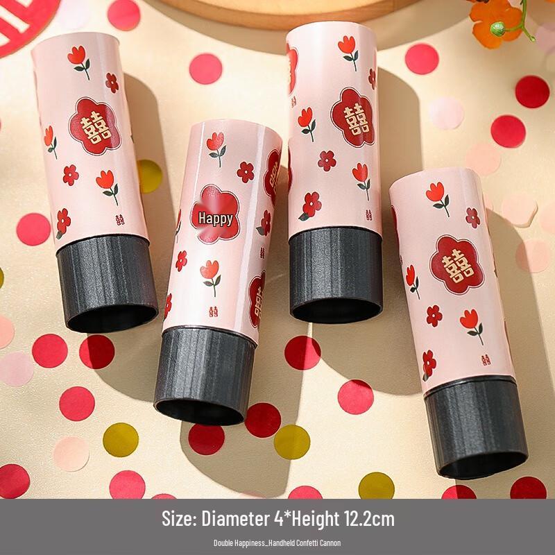 Fumede Wedding Hand-Twisted Confetti Cannons - 5 Pack
Fumede Wedding Hand-Twisted Confetti Cannons - 5 Pack