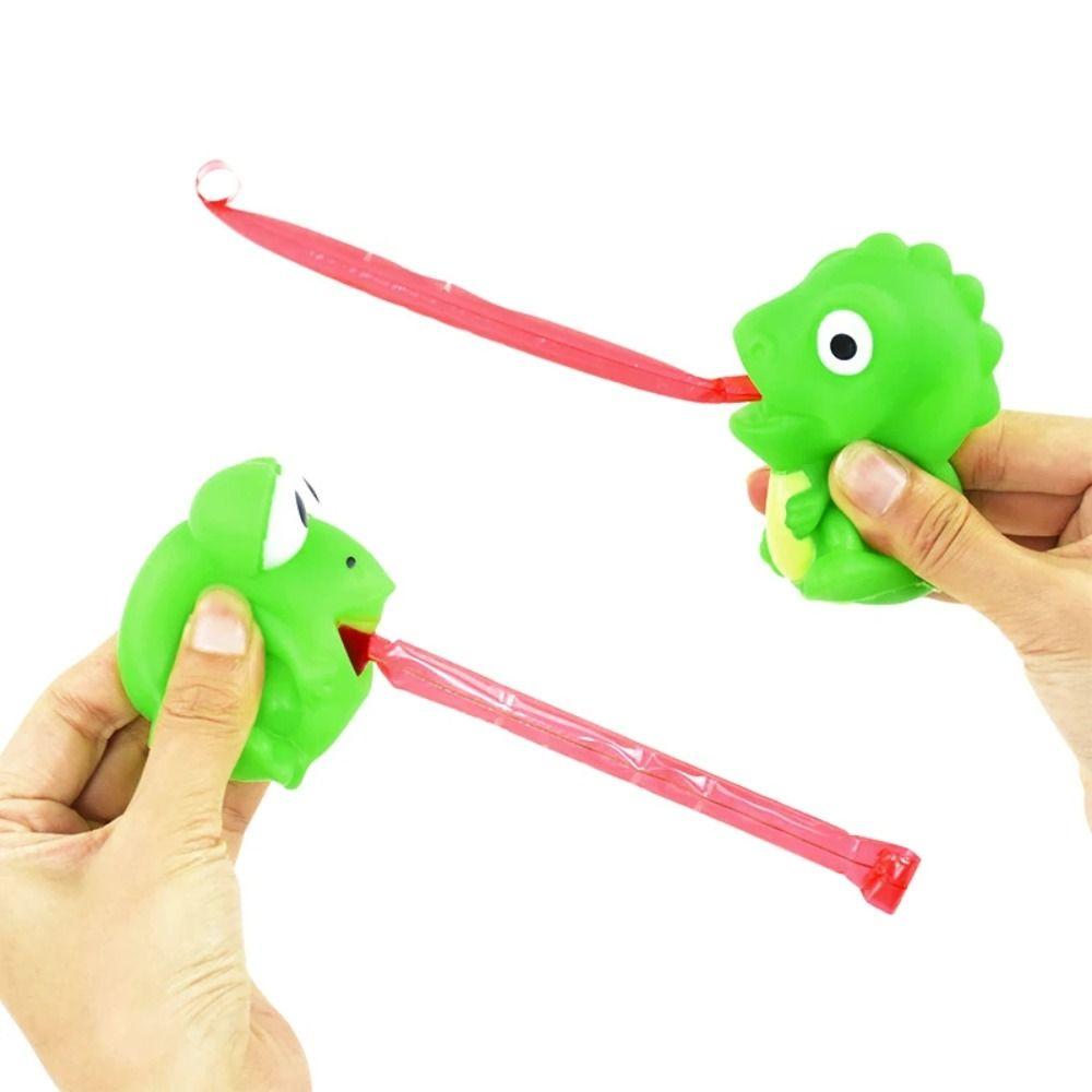 Rebound Ball Dinosaur Sticking Tongue Squeeze Toy Dinosaur Slow Rebound Toy Children Toys Frog
Rebound Ball Dinosaur Sticking Tongue Squeeze Toy Dinosaur Slow Rebound Toy Children Toys Frog