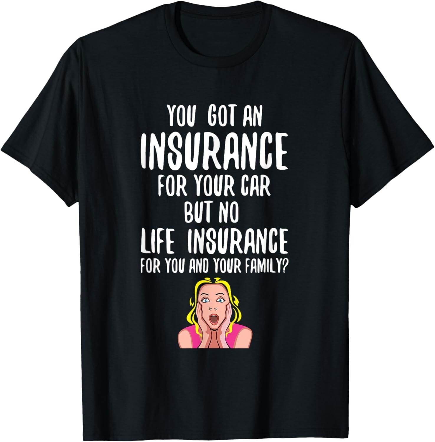 Funny No Life Insurance Gift Insurance Brokers gift idea Tee Gift Unisex T-Shirt 5XL різнокольоровий
Funny No Life Insurance Gift Insurance Brokers gift idea Tee Gift Unisex T-Shirt 5XL різнокольоровий