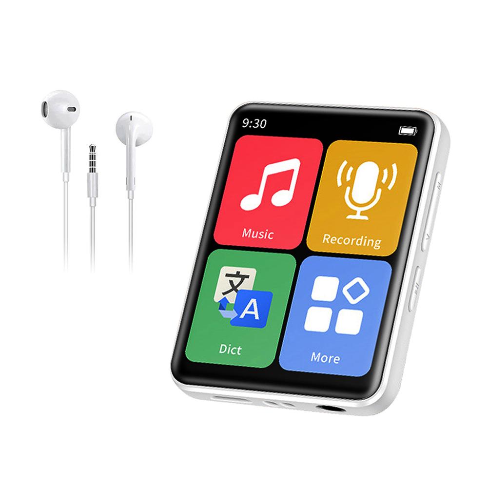 D2 Touch Screen Music Player with FM Radio Bluetooth 5.0 MP3 Portable Player 1.77 Inch IPS LED Backlit Widescreen micro USB білий
D2 Touch Screen Music Player with FM Radio Bluetooth 5.0 MP3 Portable Player 1.77 Inch IPS LED Backlit Widescreen micro USB білий
