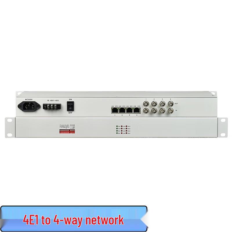 Zhonglu Baishitong XQ-4104U Rack-mount 4E1 Network Bridge
Zhonglu Baishitong XQ-4104U Rack-mount 4E1 Network Bridge