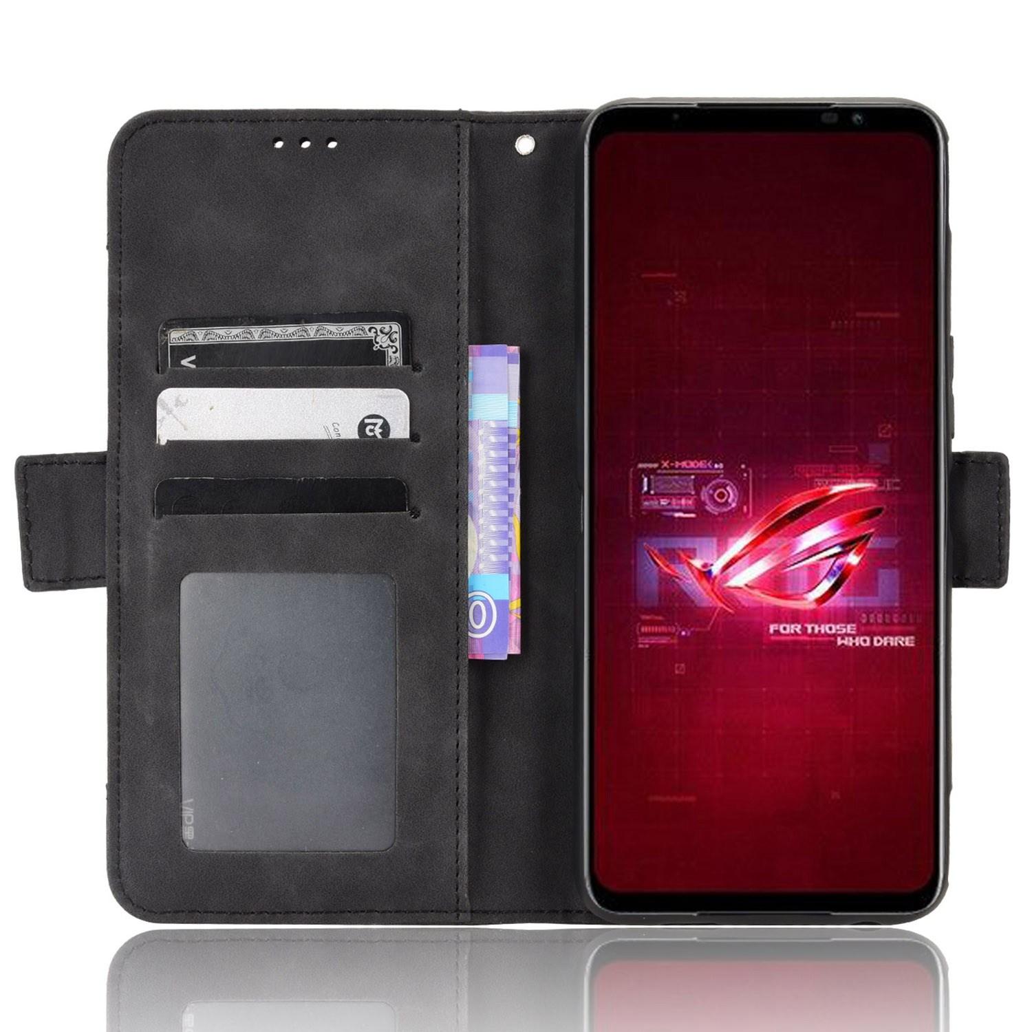 For Asus ROG Phone 6 5G/Phone 6 Pro 5G PU Leather Flip Folio Case Stand Function Multiple Card Slots Wallet Phone Cover Black
For Asus ROG Phone 6 5G/Phone 6 Pro 5G PU Leather Flip Folio Case Stand Function Multiple Card Slots Wallet Phone Cover Black